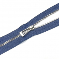 Молния мет. титан №5 никель разъем 65см D398 джинсовый