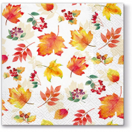 137146_Салфетки трехслойные для декупажа, коллекция "Lunch" PAW Decor Collection "Падающий лист" 137146_Салфетки трехслойные для декупажа, коллекция "Lunch" PAW Decor Collection "Падающий лист"