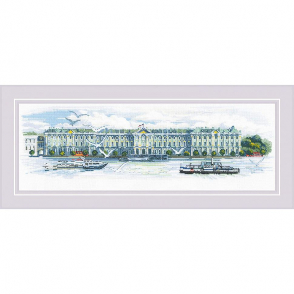 Набор для вышивания РИОЛИС арт.1981 Зимний дворец 40х50 см Набор для вышивания РИОЛИС арт.1981 Зимний дворец 40х50 см