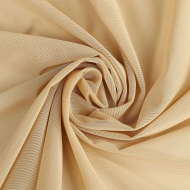 Сетка эластичная утягивающая KRUZHEVO арт.OLG031 плотн.140 г/м? шир.160см цв.бежевый уп.1м