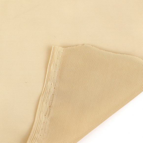 Сетка эластичная утягивающая KRUZHEVO арт.OLG031 плотн.140 г/м? шир.160см цв.бежевый уп.1м