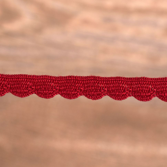 173873_Кант-тесьма, 8 мм, цвет бургунд