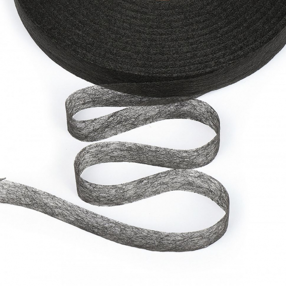 Паутинка, LP-015 мм, 23г/м2, цв.черный, рул 100м А