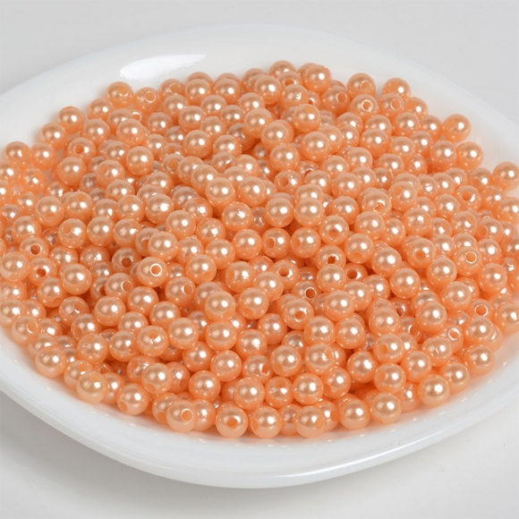 Бусины MAGIC 4 HOBBY круглые перламутр 8мм цв.007 персик уп.500г (2130шт) Бусины MAGIC 4 HOBBY круглые перламутр 8мм цв.007 персик уп.500г (2130шт)