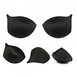 Чашечки корсетные AC-72 с эффектом push-up р.70 цв. черный уп.10 пар