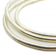 Канитель мягкая, гладкая арт.KAN/MS3-28 матовый, цв.золото уп.100 г