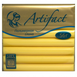 Полимерная глина Артефакт арт.АФ.821257/1741 классический цв.Лимонный 56 г
