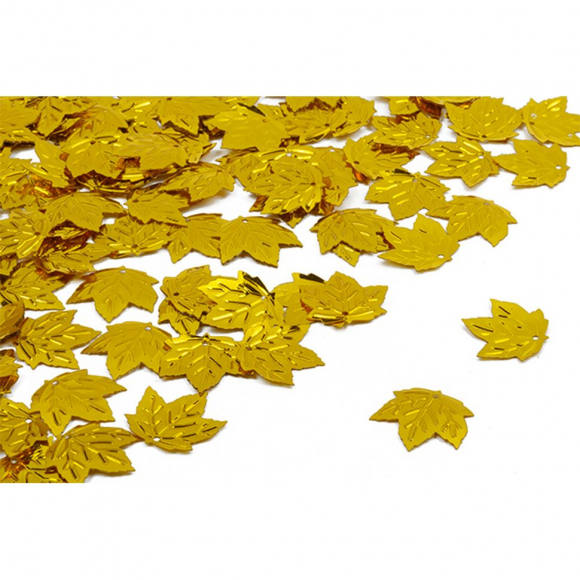 Пайетки россыпью арт.TBY-FLK639 22х22мм цв.A007 желтый уп.50г