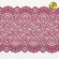 Кружево-стрейч KRUZHEVO арт.TBY.L1351 шир.180мм цв.S256 Розовый рубин уп.25м