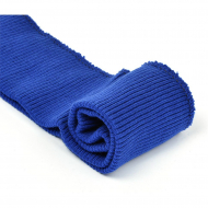 Подвяз 8х70 см 100% ПАН арт.ПРЦ-32/2 рапорт 2х2 плетение ластик цв. 524/2 ультрамарин  5шт