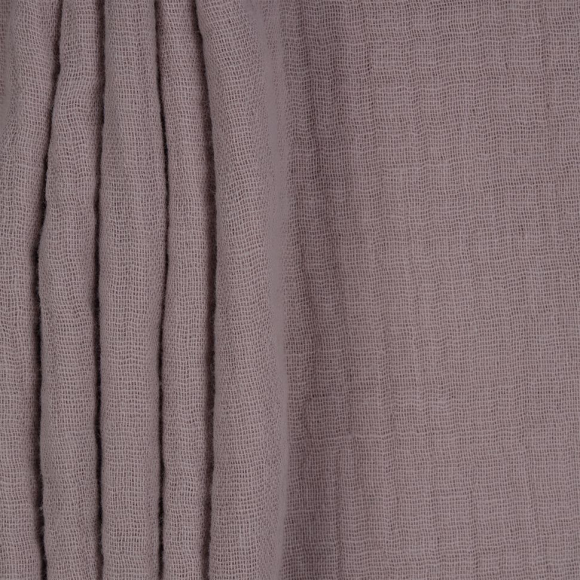 Ткань Муслин 125 г/м? 100% хлопок шир.130 см арт.TBY.Mus.24723.33 цв.33 пудро-розовый уп.1м