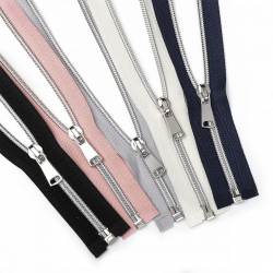 Молния MaxZipper спираль №5 55см АССОРТИ №1 уп.5цв х 5шт