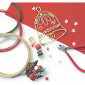 Набор для вышивания Crystal Art арт.Т-43 Калейдоскоп игрушек. Колокольчик 9,5х12,5 см