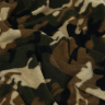 Ткань флис 2-х ст. TBY-0059-К1.27 190 г/м? 100% ПЭ шир.150см  цв.К1 камуфляж уп.10м