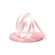 Лента атласная 6мм цв.3053 св.розовый IDEAL уп.27,4 м