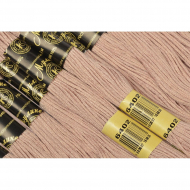 Нитки мулине цв.6402 бежевый 12х10м С-Пб