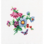 Набор для вышивания РТО арт.C264 Букетик с колокольчиком 14,5х14,5 см