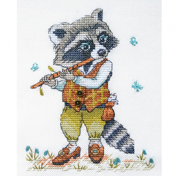 Набор для вышивания NEOCRAFT арт.РЗ-32 Музыка леса 12х15 см