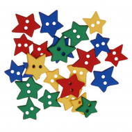 Пуговицы Favorite Findings "Матовые звезды"