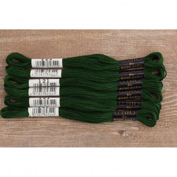 164203_Мулине COSMO однотонный цвет 121