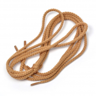 Шнурки круглые 3 мм ШО-6 длина 80 см, компл.2шт, цв.бежевый