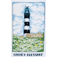 Набор для вышивания Le Bonheur des Dames арт.1984 Phare “Creac’H Ouessant” (Маяк Креах Уэссан) 10,5х17,5 см