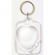 Набор для вышивания PERMIN арт.5813 Брелок (пустой) Сердце