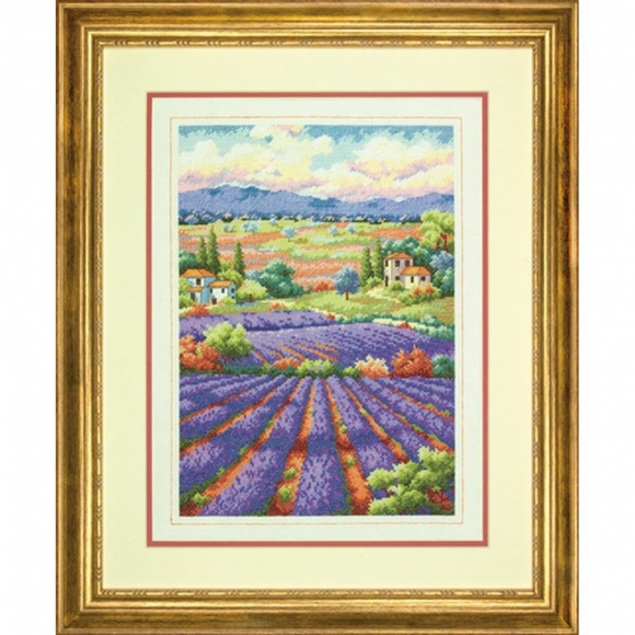 Набор для вышивания DIMENSIONS арт.DMS-70-35299 Поле лаванды 30х40 см