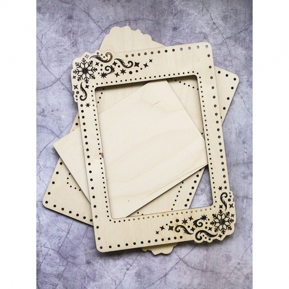 171015_Рамка ажурная ЗИМА малая