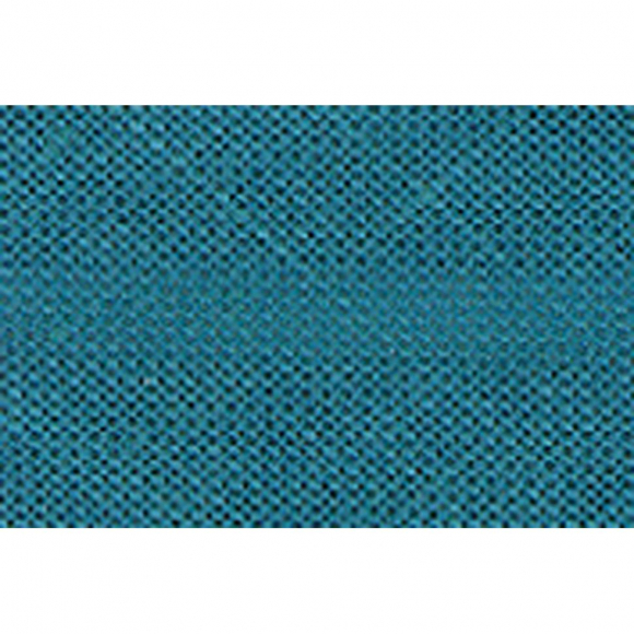 19660_Косая бейка хлопок/полиэстер 20 мм, 25 м, цвет 134, бирюзовый темный