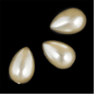 Полужемчужины MAGIC 4 HOBBY перламутр в форме Капли 4х6 мм цв.43 молочный уп.20г (454шт)