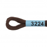 Нитки для вышивания Gamma мулине (3173-6115) 100% хлопок 24 x 8 м цв.3224 коричневый