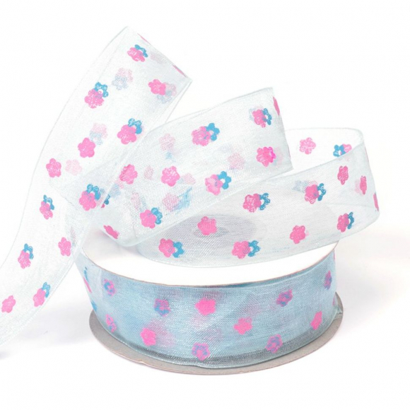 Лента капроновая с рисунком арт.TBY.R-47 шир. 25мм цв.04 уп.22,86 м