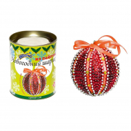 Набор для творчества Новогодний шарик из пайеток арт.ВМ.ШП01