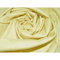 Ткань сатин гл/крашеный, 120 г/м?, 100% хлопок, цв.12-0720 неж.желтый уп.220х300 см