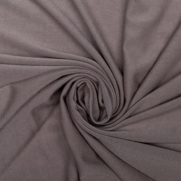 Ткань Трикотаж вискозный 270 г/м? 95% вискоза, 5% спандекс шир.150 см арт.Р.31250.19 цв.19 какао рул.25м