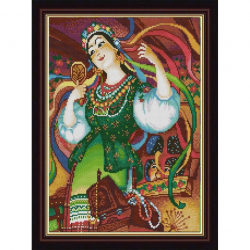 Рисунок на ткани (Бисер) КОНЁК арт. 1275 Оксана 29х39 см