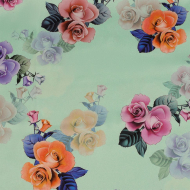 Ткань шелк Армани креп 90 г/м? 97% полиэстер, 3% лайкра шир.148 см арт.T.0346.3 цв.03 мятный рул.25м Ткань шелк Армани креп 90 г/м? 97% полиэстер, 3% лайкра шир.148 см арт.T.0346.3 цв.03 мятный рул.25м