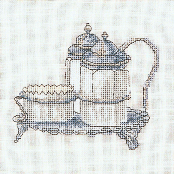 Набор для вышивания THEA GOUVERNEUR арт.3010 Соль & Перец 12х12 см