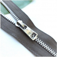 Молния мет. титан №5 никель разъем 75см D565 хаки