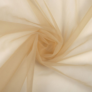 Сетка эластичная ультратонкая Эффект голого тела KRUZHEVO арт.Т1116.02/5 шир.300 см, цв.телесный уп.1м