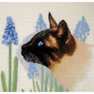 Набор для вышивания "Синий цветок"