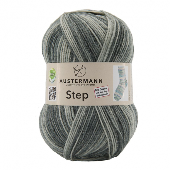 177167_Пряжа Step, 75% шерсть, 25% полиамид, 420 м, 100 г