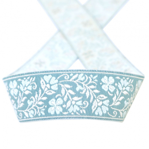 Лента из тканого жаккарда SAFISA, 25 мм, 15 м, цвет 04