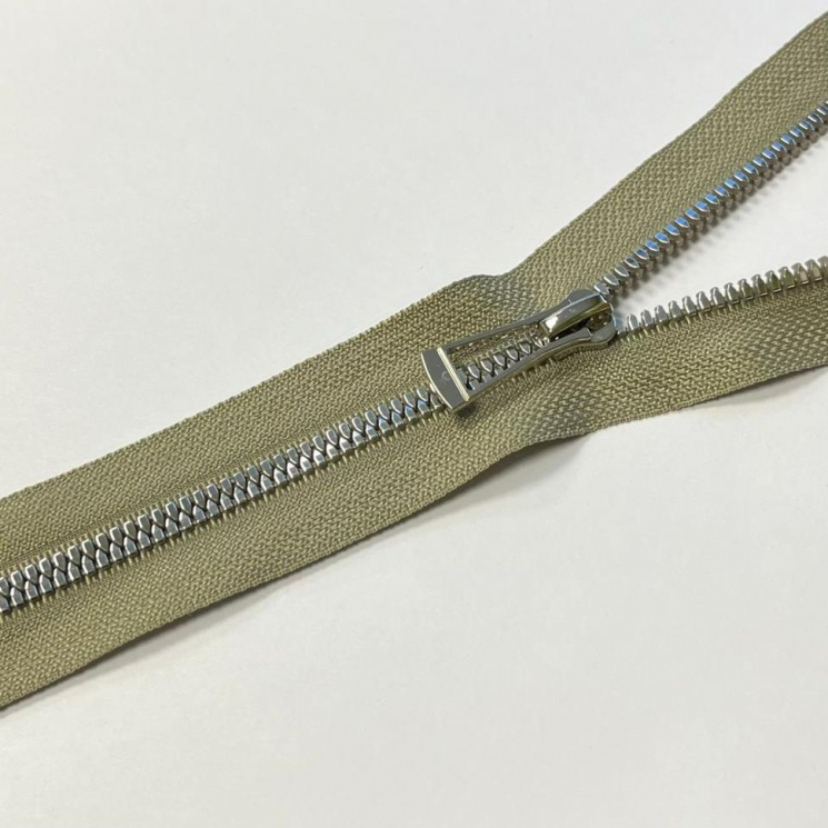 Молния трактор №5 Premium разъем 75см никель D172 металлик