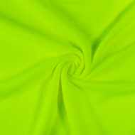 Ткань флис 2-х ст. TBY-0240-12 240 г/м? 100% ПЭ шир.150см  цв.12 (F229) неон лимон уп.2м