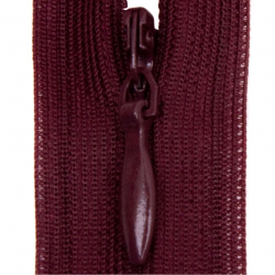 Молния потайная нераз 20см S-864 бордовый темный SBS уп.100шт