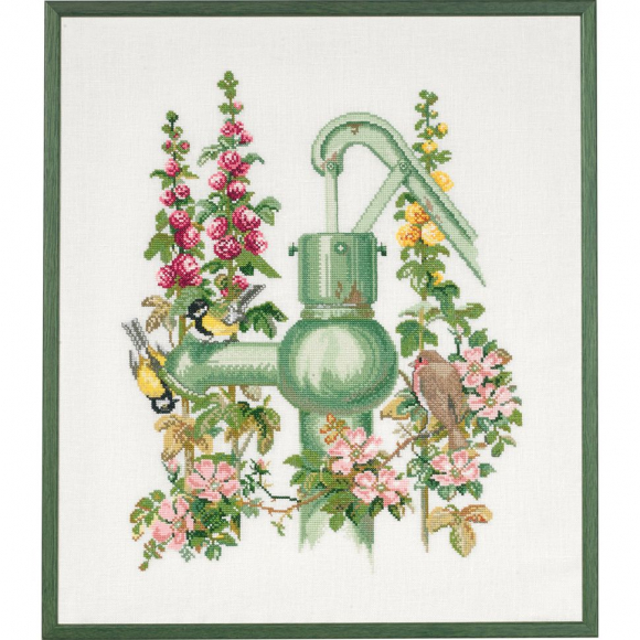 125909_Набор для вышивания "Колонка с водой"