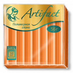 Полимерная глина Артефакт арт.АФ.821264/2591 классический цв.Апельсиновый 56 г