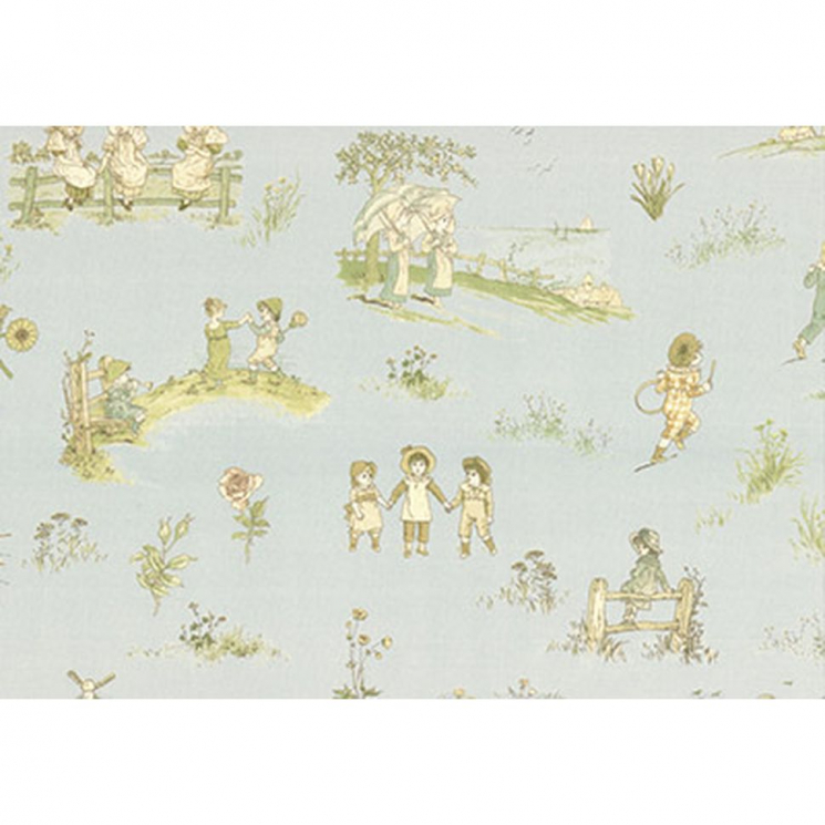 Ткань для пэчворка PEPPY Kate Greenaway Panel 115 г/м? 100% хлопок цв.31007-70 уп.60х110 см